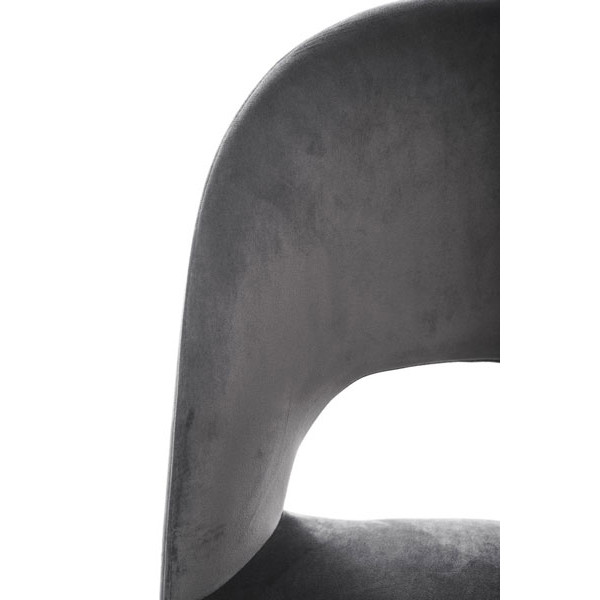 Стілець Vetro Mebel M-33 Попелястий вельвет-6