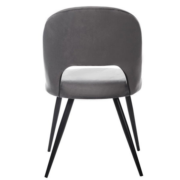 Стілець Vetro Mebel M-33 Попелястий вельвет-4