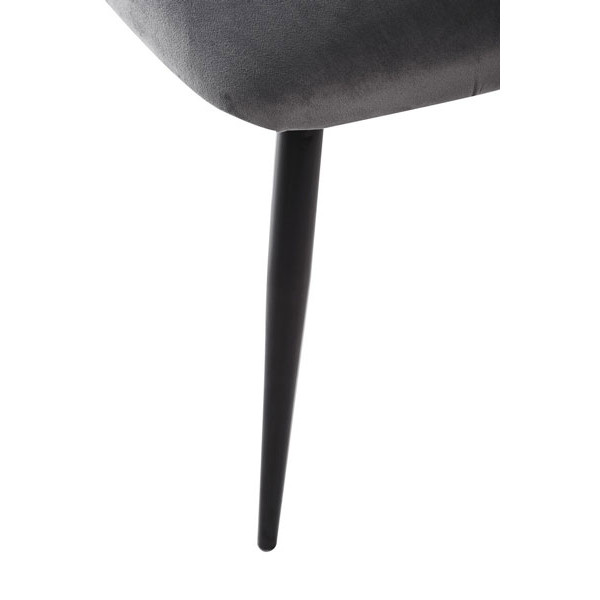 Стілець Vetro Mebel M-33 Попелястий вельвет-10