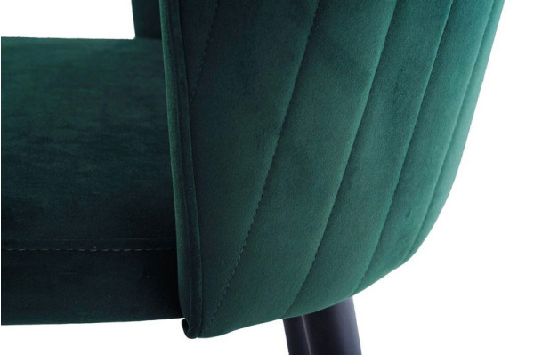 Стілець Vetro Mebel M-36 Смарагд Велюр-5