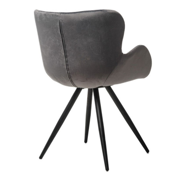 Стілець Vetro Mebel M-50 Попелястий вельвет-3