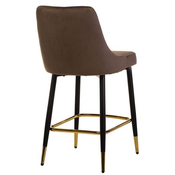 Напівбарний стілець Vetro Mebel B-128 Мокко вельвет-3