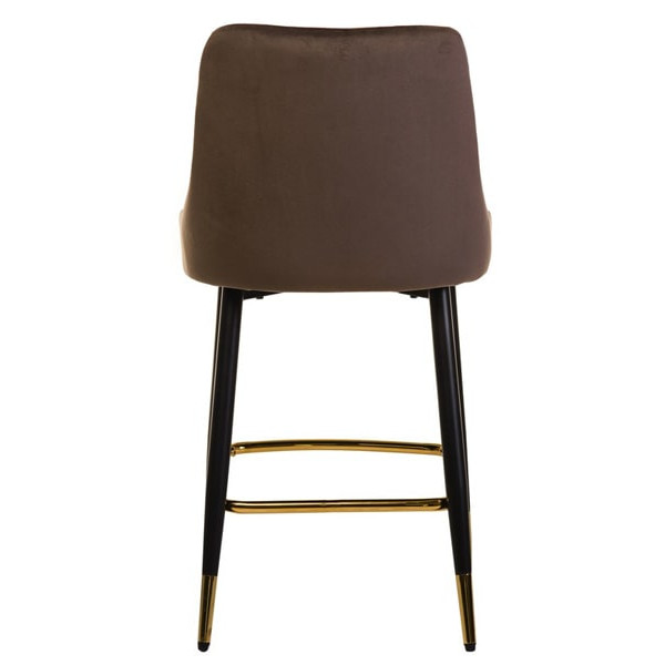 Напівбарний стілець Vetro Mebel B-128 Мокко вельвет-4