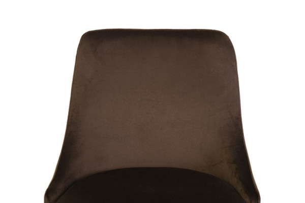 Напівбарний стілець Vetro Mebel B-128 Мокко вельвет-5