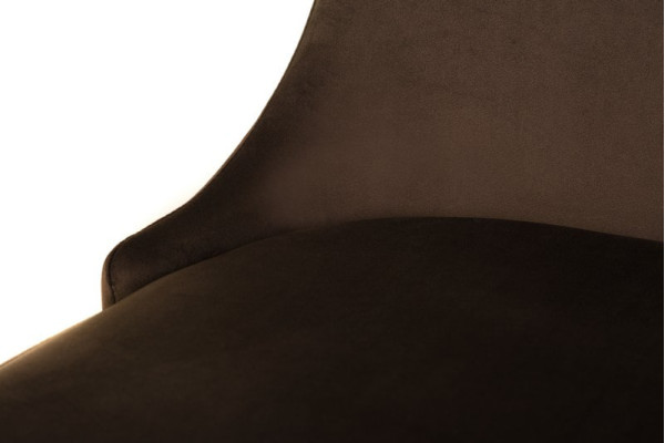 Напівбарний стілець Vetro Mebel B-128 Мокко вельвет-7