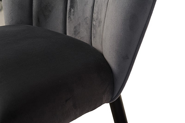 Полубарный стул Vetro Mebel B-126 Серый вельвет-7