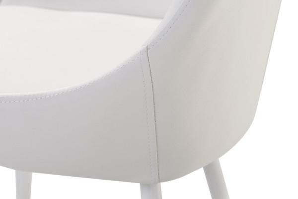 Стілець Vetro Mebel N-49 Білий екошкіра-9