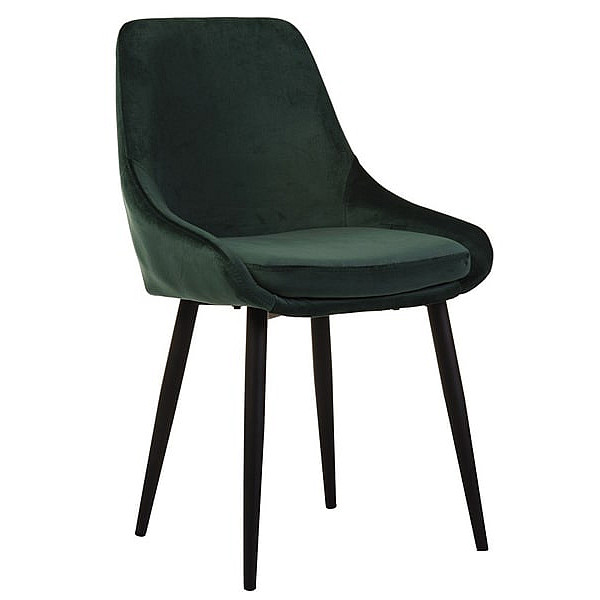 Стілець Vetro Mebel N-49 Смарагдовий велюр-0