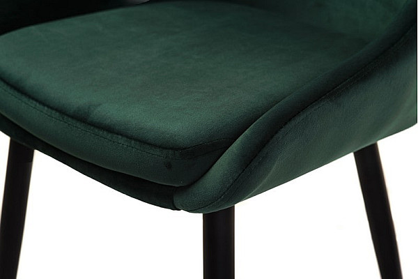 Стілець Vetro Mebel N-49 Смарагдовий велюр-8