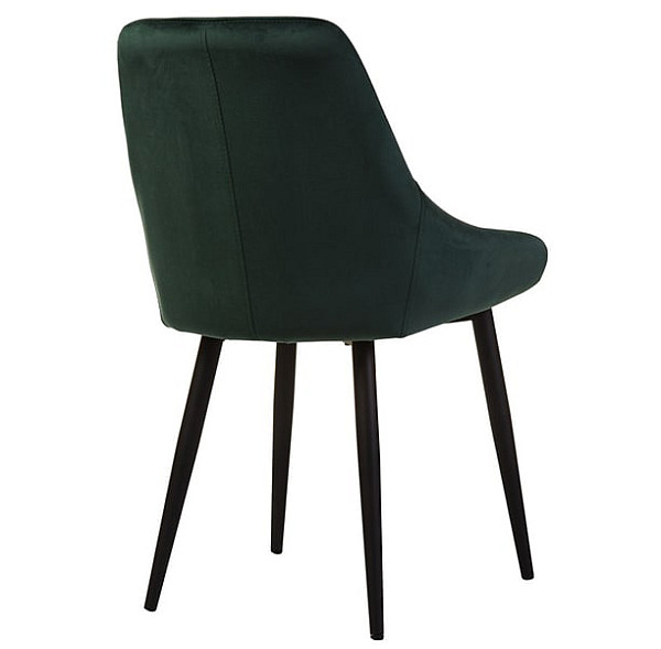 Стілець Vetro Mebel N-49 Смарагдовий велюр-3