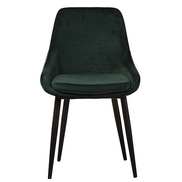 Стілець Vetro Mebel N-49 Смарагдовий велюр-1