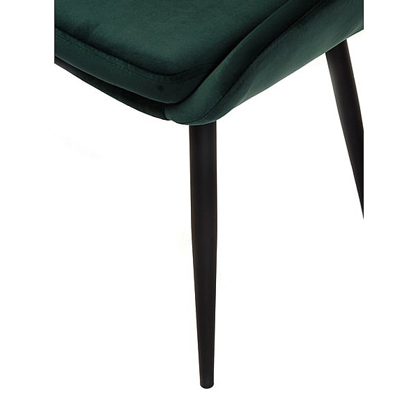 Стілець Vetro Mebel N-49 Смарагдовий велюр-10