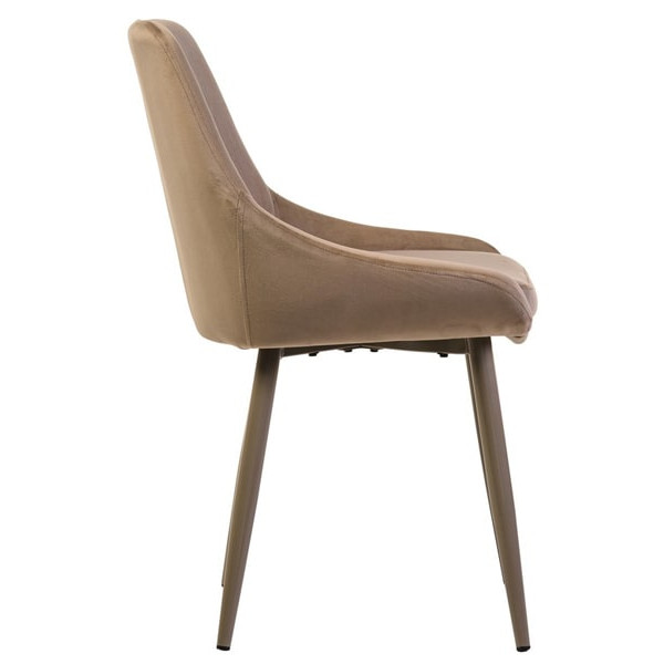 Стілець Vetro Mebel N-49 Капучіно велюр-2