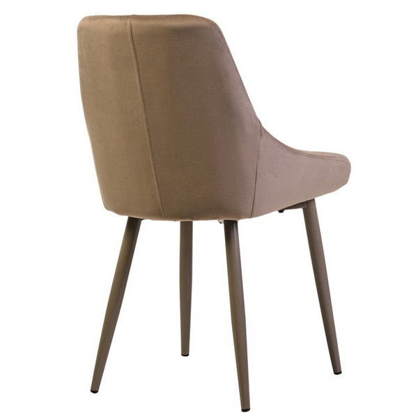 Стілець Vetro Mebel N-49 Капучіно велюр-3