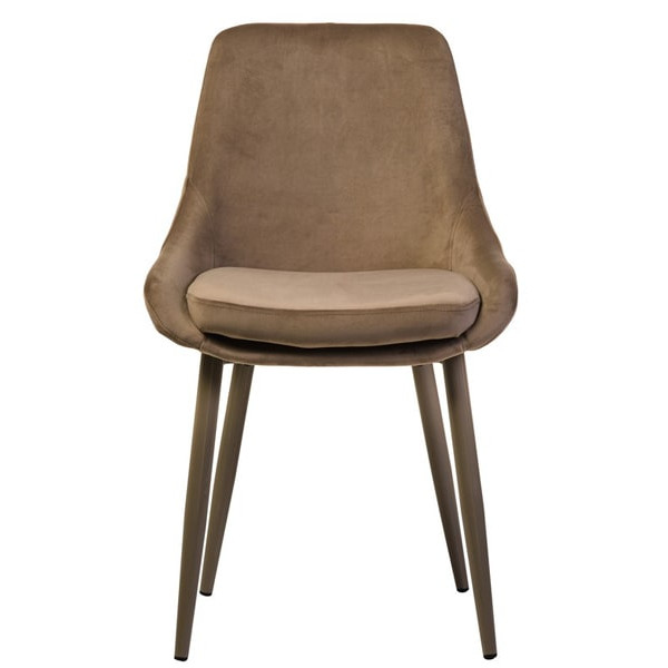 Стілець Vetro Mebel N-49 Капучіно велюр-1