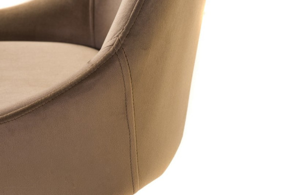 Стілець Vetro Mebel N-49 Капучіно велюр-8