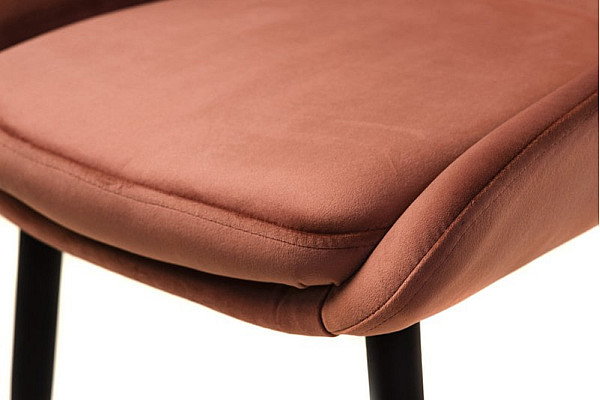 Стілець Vetro Mebel N-49 Пудровий велюр-9