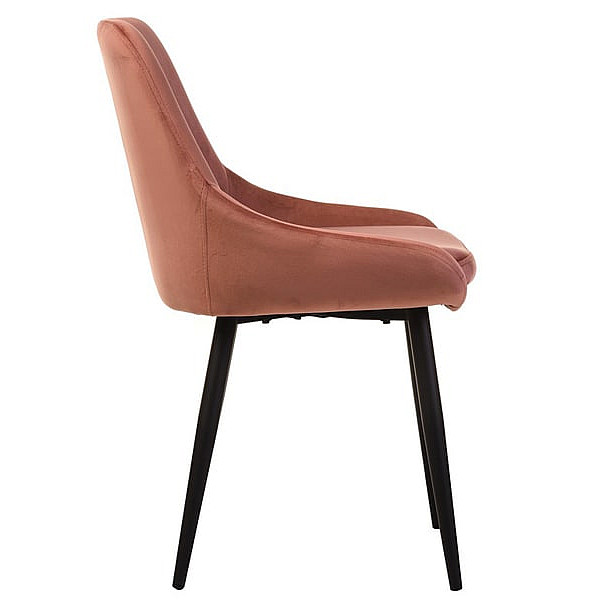 Стілець Vetro Mebel N-49 Пудровий велюр-2