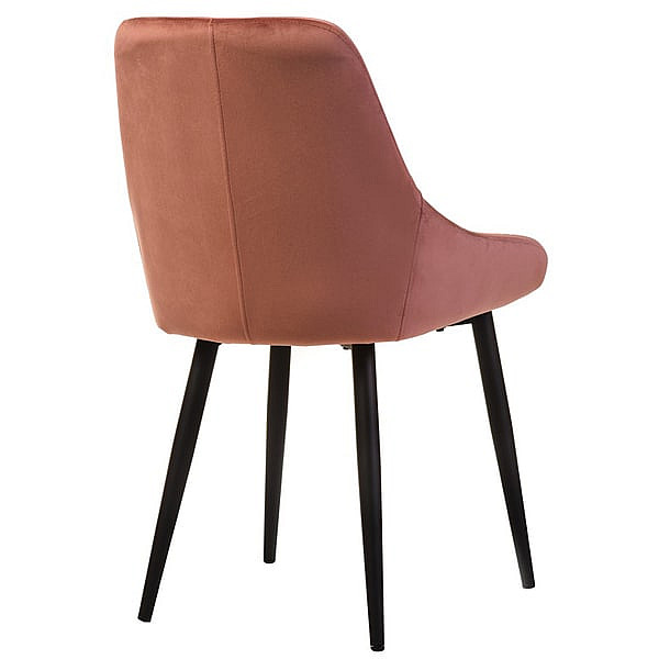 Стілець Vetro Mebel N-49 Пудровий велюр-3