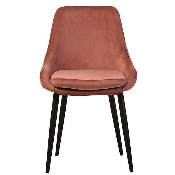 Стілець Vetro Mebel N-49 Пудровий велюр-1