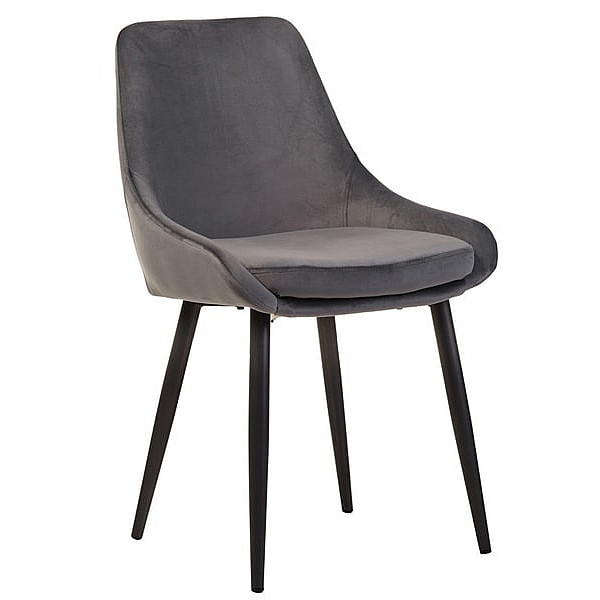 Стул Vetro Mebel N-49 Серый велюр-0