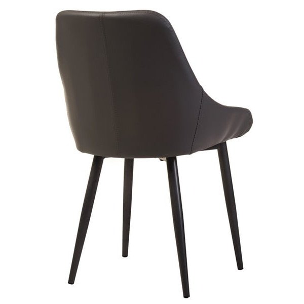 Стул Vetro Mebel N-49 Серый экокожа-3