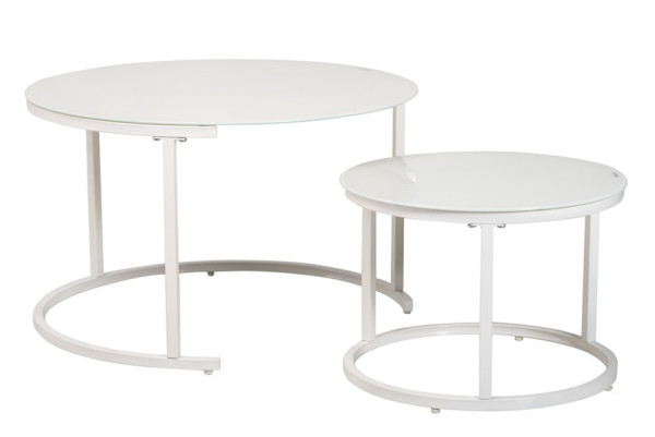 Комплект столов Vetro Mebel CS-25 Белый Комплект столов Vetro Mebel CS-25 Белый-0