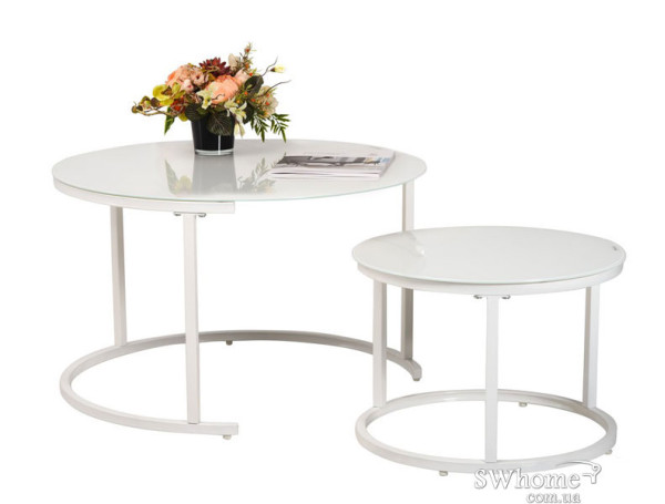 Комплект столов Vetro Mebel CS-25 Белый-1