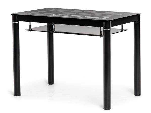 Стіл обідній Vetro Mebel T-300-2 Чорний-0