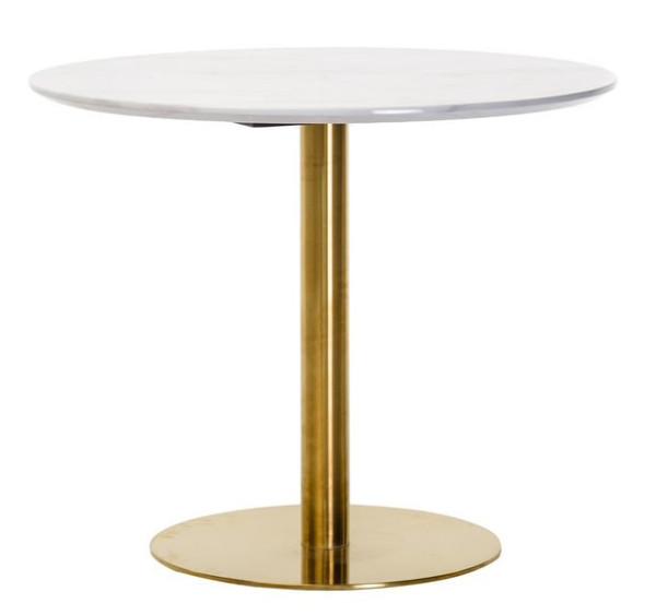 Обеденный стол Vetro Mebel T-320 Агария белый мрамор-0