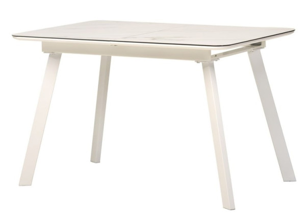 Раскладной обеденный cтол Vetro Mebel TM-171 Белый кварц-0