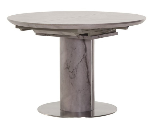 Стіл розкладний обідній Vetro Mebel TML-670 Сірий мармур-0