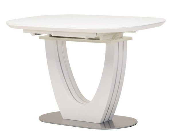 Розкладний обідній стіл Vetro Mebel TML-765-1 Білий-0