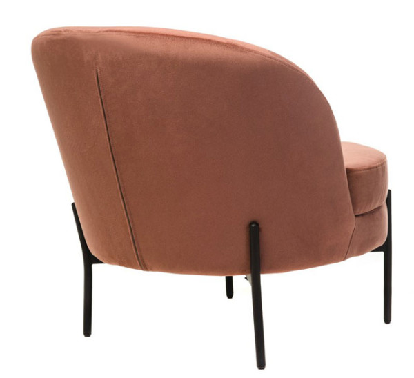 Кресло Vetro Mebel Белла Роза вельвет Кресло Vetro Mebel Белла Роза вельвет-3