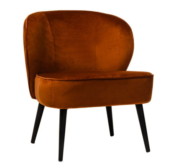 Крісло Vetro Mebel Фабіо Мідний вельвет-0