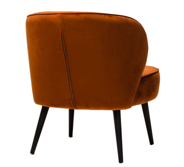 Крісло Vetro Mebel Фабіо Мідний вельвет-3