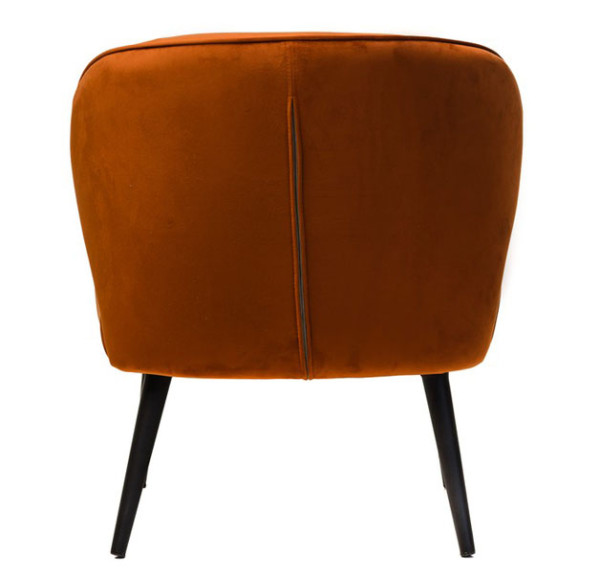 Крісло Vetro Mebel Фабіо Мідний вельвет-4