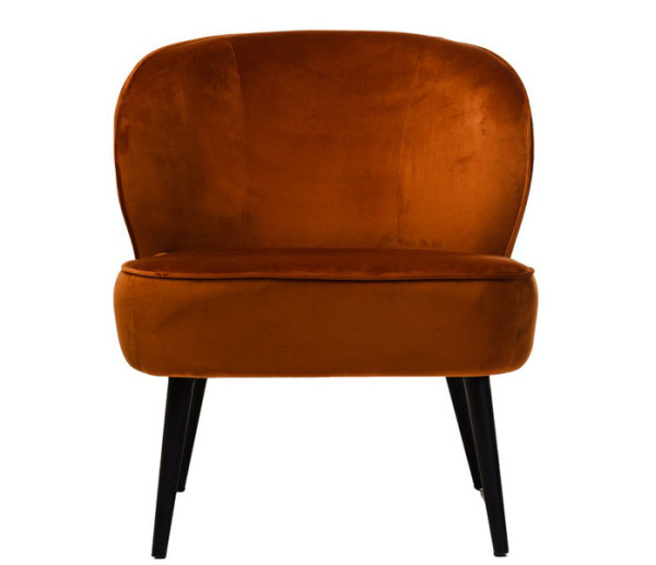 Крісло Vetro Mebel Фабіо Мідний вельвет-1