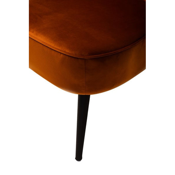 Крісло Vetro Mebel Фабіо Мідний вельвет-8