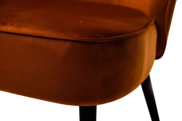 Крісло Vetro Mebel Фабіо Мідний вельвет-7