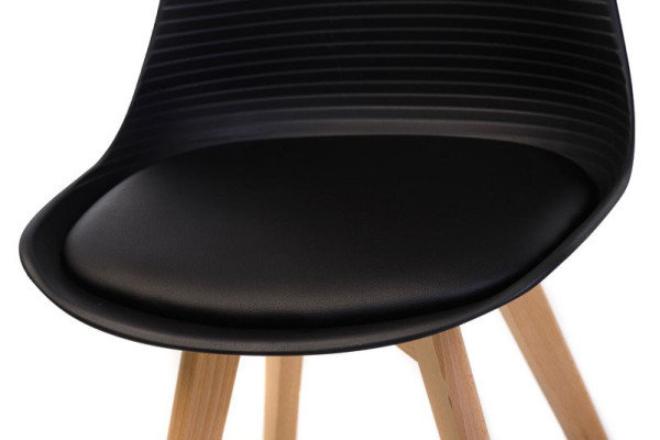 Стул Vetro Mebel P-01 Черный-6