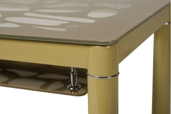 Стол обеденный Vetro Mebel T-300-2 Кофе мокко Стол обеденный Vetro Mebel T-300-2 Кофе мокко-1