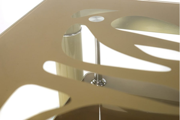 Стол обеденный Vetro Mebel T-300-2 Кофе мокко Стол обеденный Vetro Mebel T-300-2 Кофе мокко-3