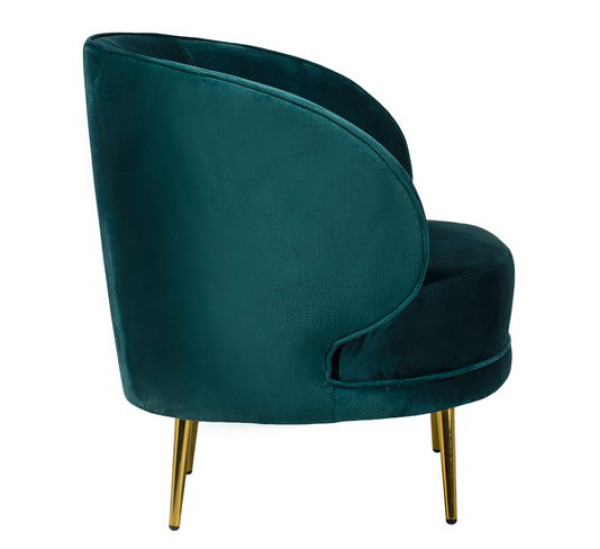Крісло Vetro Mebel Сильвія Смарагд вельвет Крісло Vetro Mebel Сильвія Смарагд вельвет-10