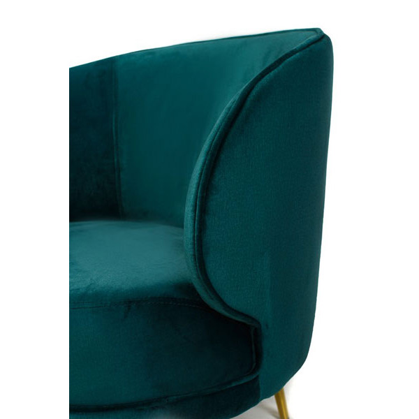 Крісло Vetro Mebel Сильвія Смарагд вельвет Крісло Vetro Mebel Сильвія Смарагд вельвет-13