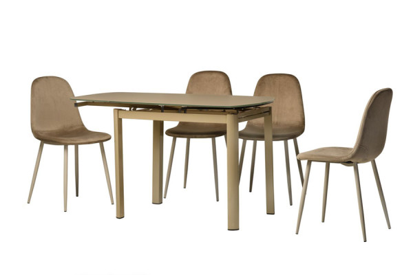 Стол раскладной обеденный Vetro Mebel T-600-2 Кофе мокко-5