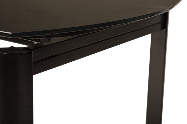 Стіл розкладний обідній Vetro Mebel T-600 Чорний-2