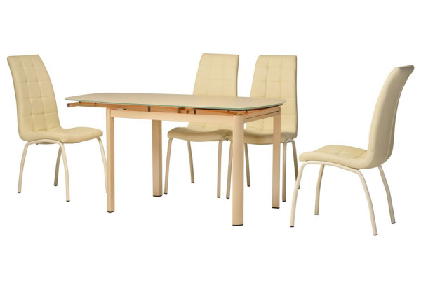 Стіл розкладний обідній Vetro Mebel T-600-2