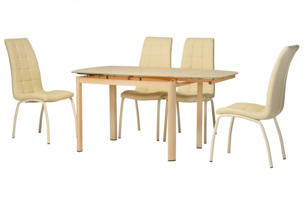 Стіл розкладний обідній Vetro Mebel T-600-3