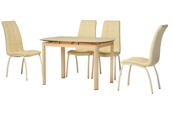 Стіл розкладний обідній Vetro Mebel T-600-4